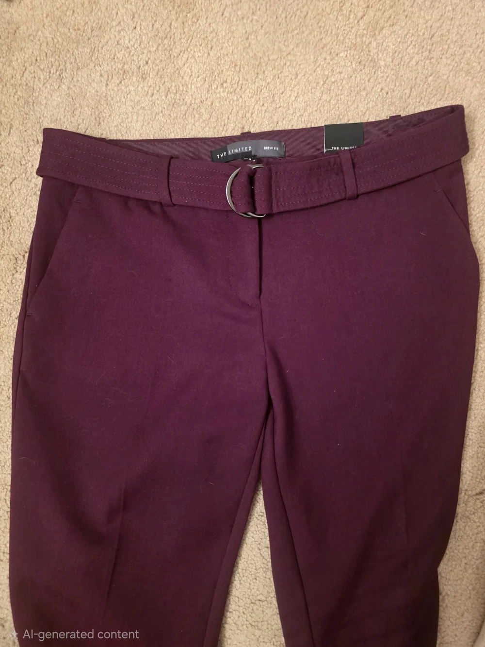 The Limited Drew Fit Bootcut Low Cut Wine - Picture 4 of 6